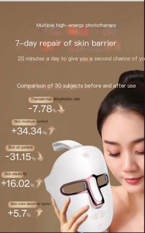The LumiGlow™ 7-Color Therapy Mask